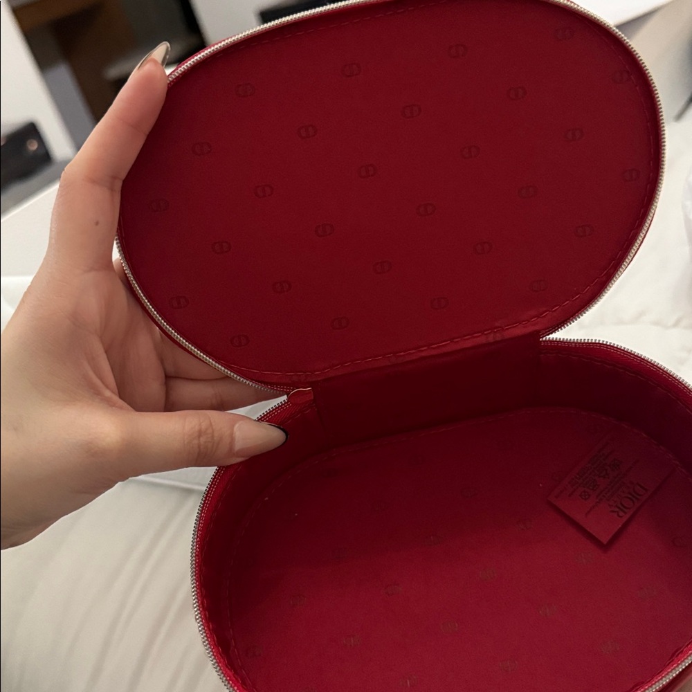 Dior Glossy Red Cosmetic Case - Picture 3 of 3